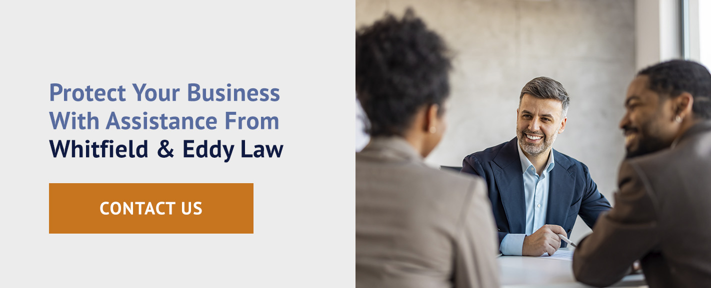 Protect Your Business With Assistance From Whitfield & Eddy Law